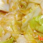 香辣圆白菜
