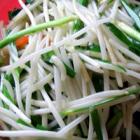 韭菜炒绿豆芽
