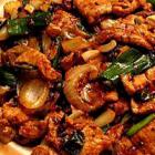 辣子爆肉